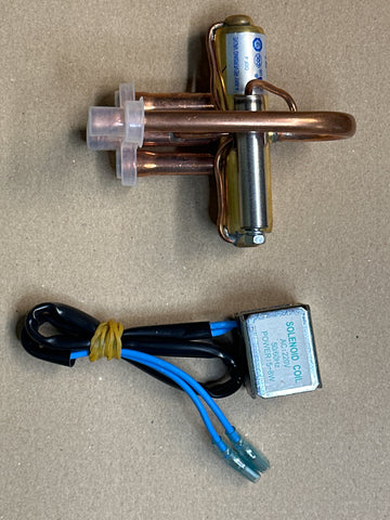 4-way Reversing Valve, 220VAC Coil, 1/2 to 2 ton capacity.