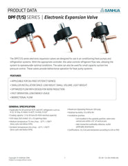 Sanhua DPF(TS1)1.0C Electronic Expansion Valve with M10 Stator Coil — Bundle
