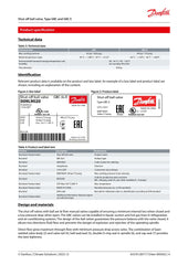 Danfoss GBC 16s (009L8053) — 5/8 in. ODF Sweat Shut-Off Ball Valve with Access Port | 650 psig MWP | Bi-Directional | Multi-Refrigerant