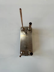 Stainless Steel Brazed-Plate Heat Exchanger - With copper stubs, 1KW